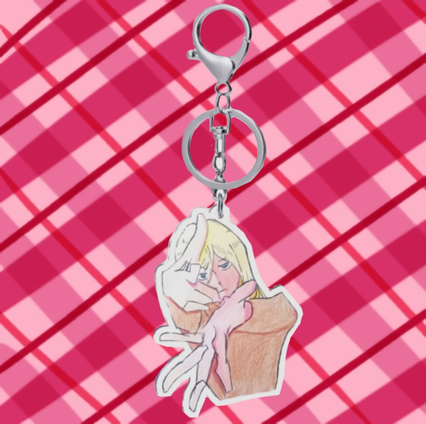 Chateau Dankworth acrylic keychain