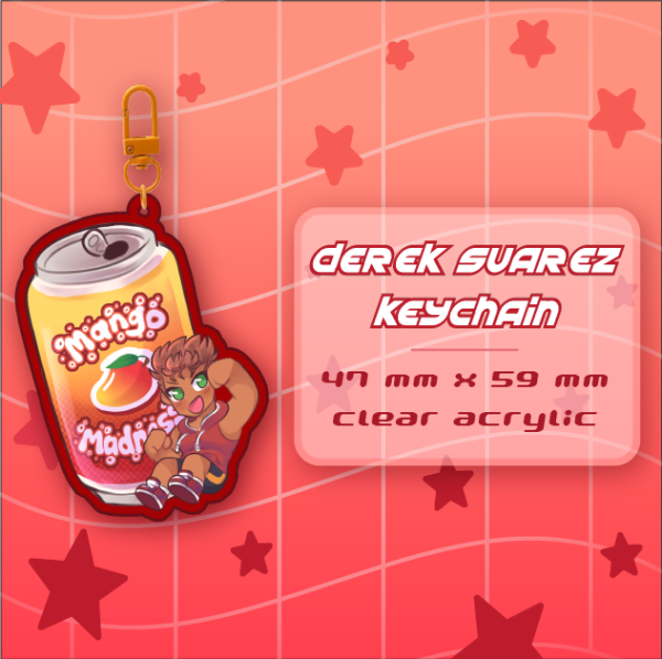 Derek Soda Acrylic Keychain