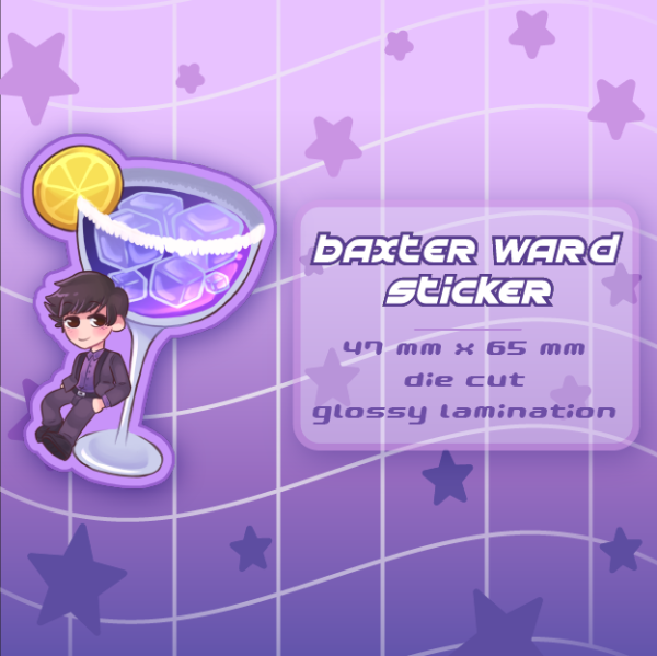 Baxter Cocktail Sticker