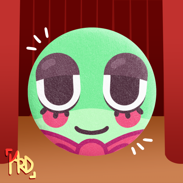 RIBBIT - Plush Badge