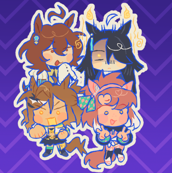 UMAMUSUME - BEGINNING OF A NEW ERA STICKER SET