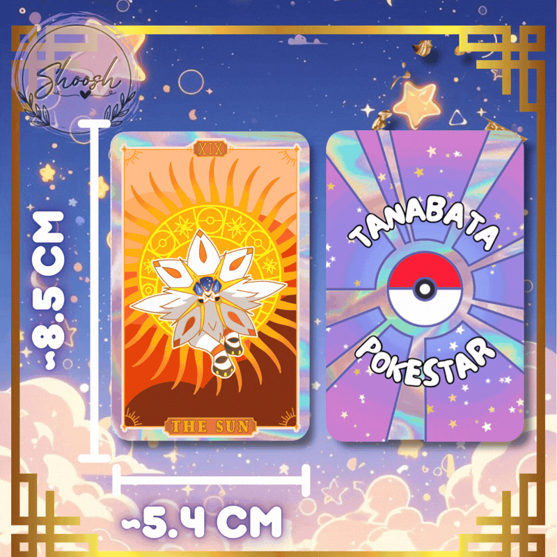Solgaleo Holographic Photocards - Tanabata Pokestar Festival