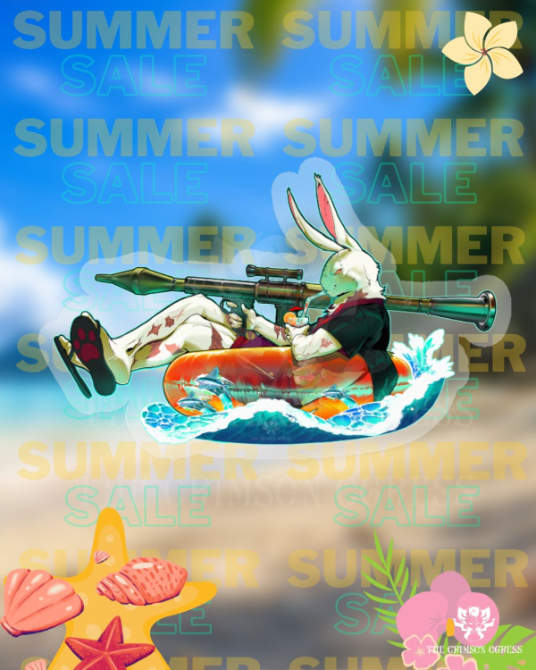 Rûga shop WB SUMMER Vinyle stickers