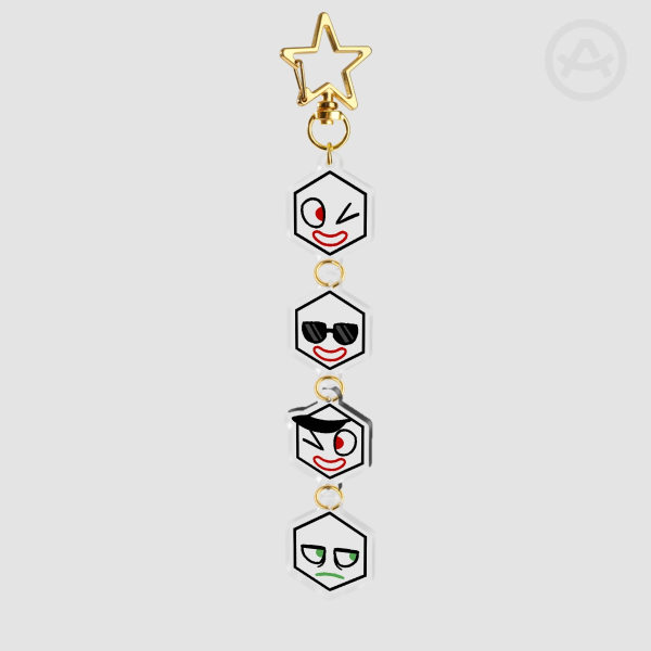 Connection Acrylic Keychains