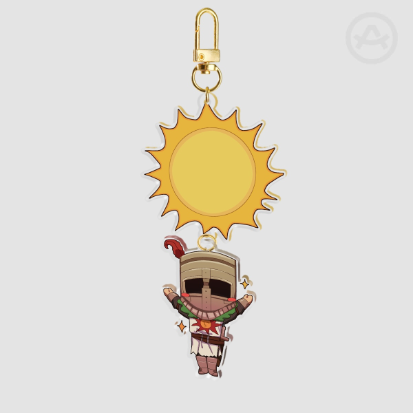 Solaire And Sun Keychain