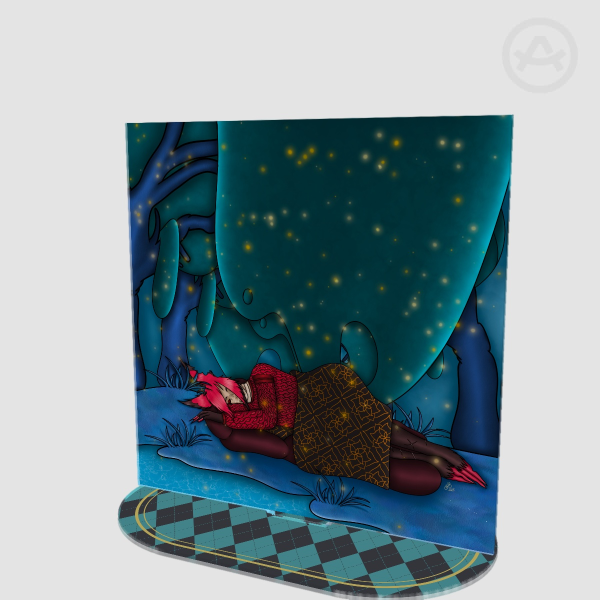 "In The Shadowplay" Standee