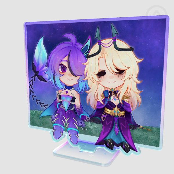 Elys Vedrfolnir Clear Acrylic Standees