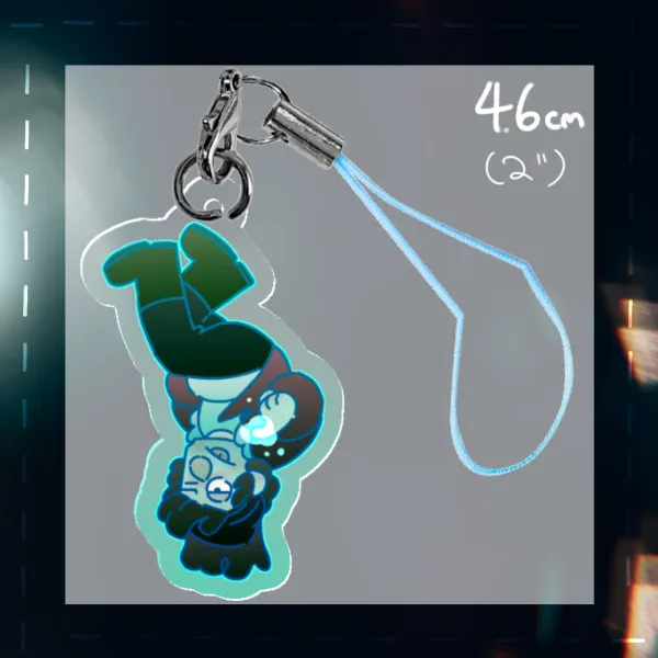 Ghost Stan Phone Charm