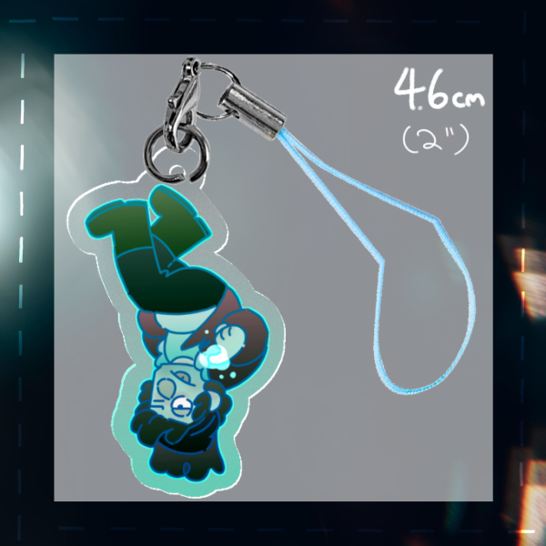 Ghost Stan Phone Charm