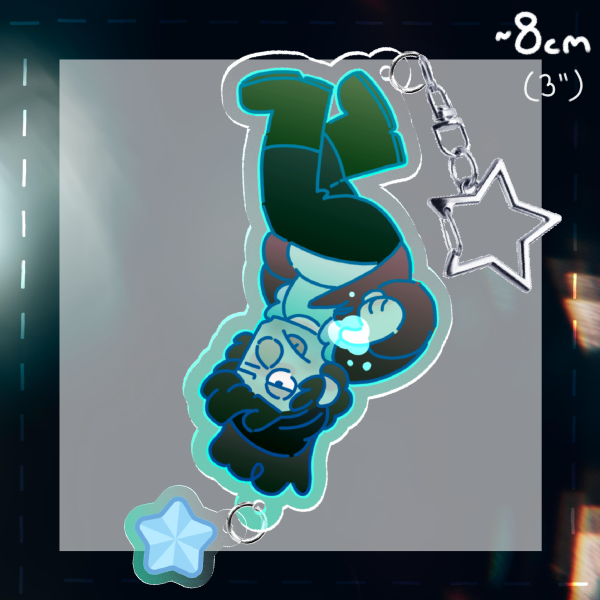 Ghost Stan Keychain