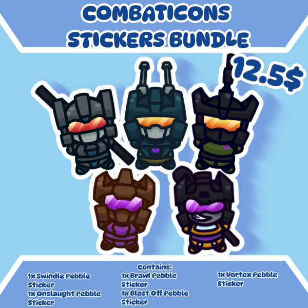 Combaticons Stickers Bundle