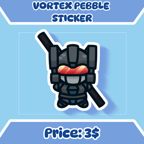 Vortex Pebble Sticker