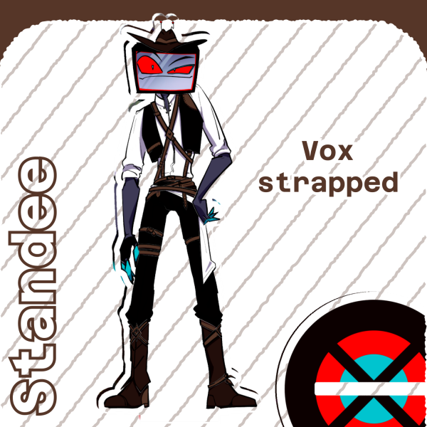 Vox "Strapped" - Acrylic Standee