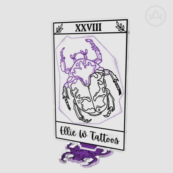 EllieWTattoos Business Standee