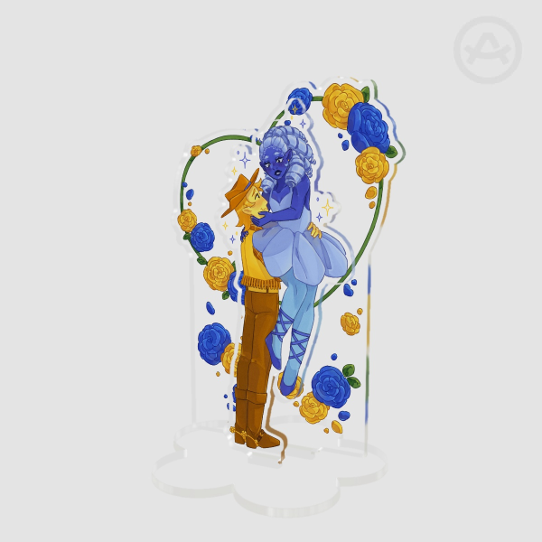 A Flower's Dream Romance Double Insert Standee