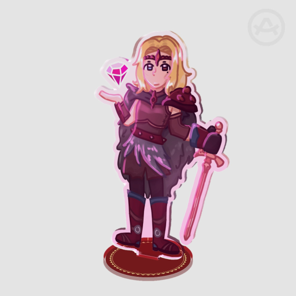 Sasha Waybright Amphibia Acrylic Standee
