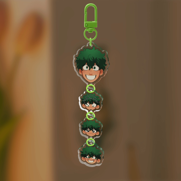 Izuku Midoriya String Keychain