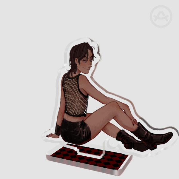 Arson Clear Acrylic Standees