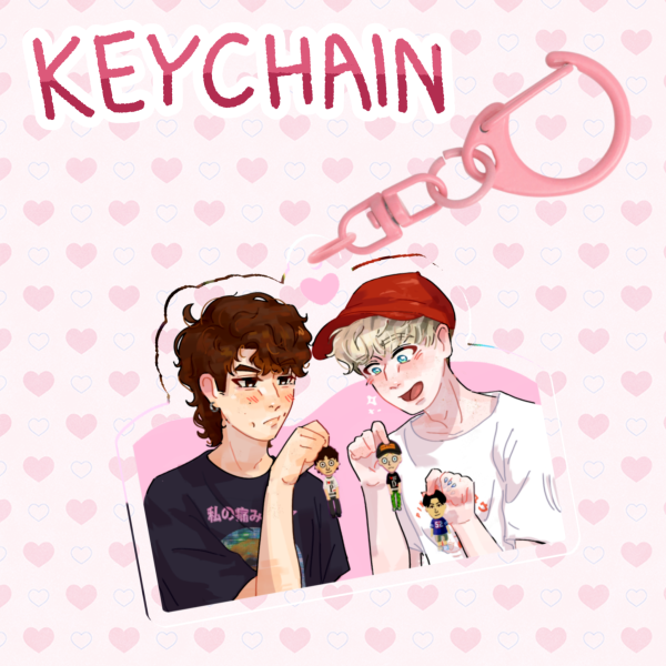 [KEYCHAIN] Phomodachi Life Acrylic Keychain