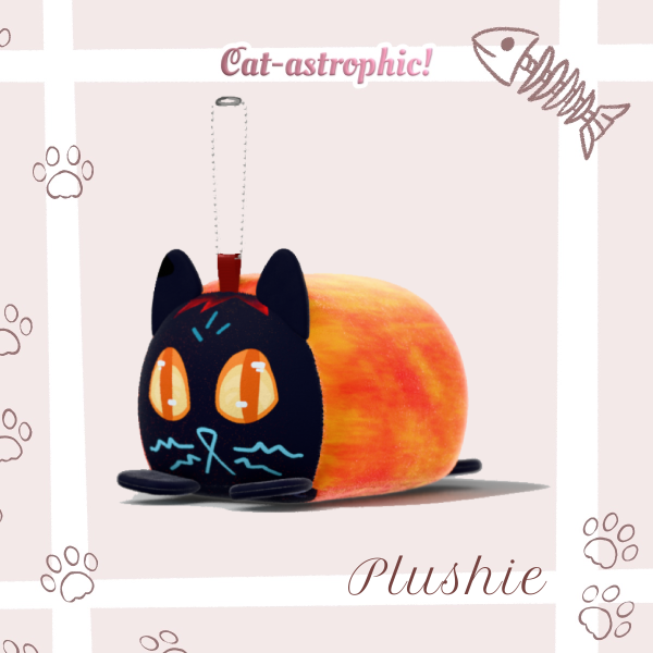 Mae Borowski Plushy Keychain - Night in the Woods | Mochikororin Plush Keychain