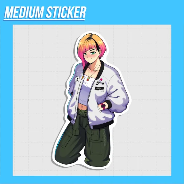 Tasha Severskaya Medium Sticker