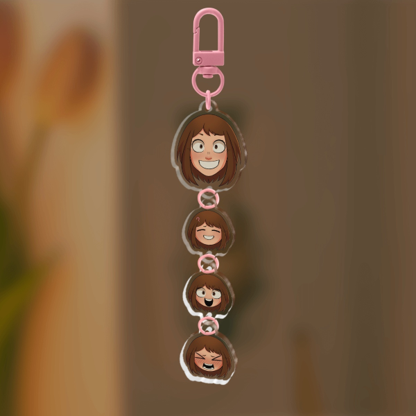Ochako Uraraka String Keychain