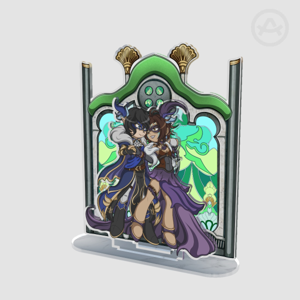 Fae Masquerade Chibi Standee