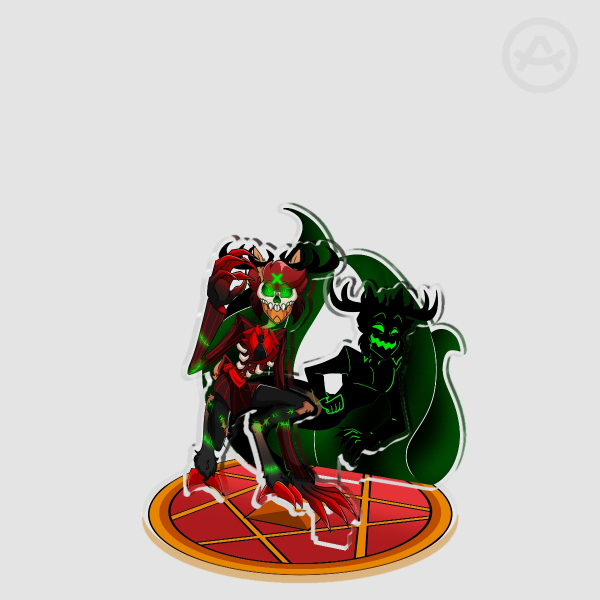 Alastor Triple Insert Acrylic Standees