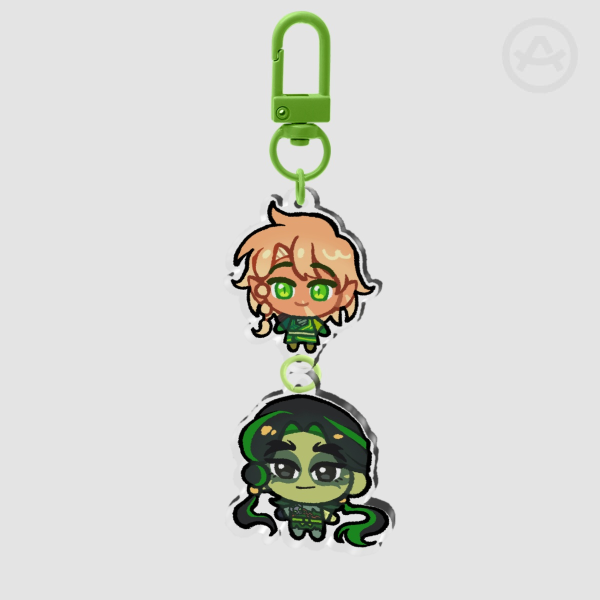 Green Cousin Ninjago | Connection Keychains