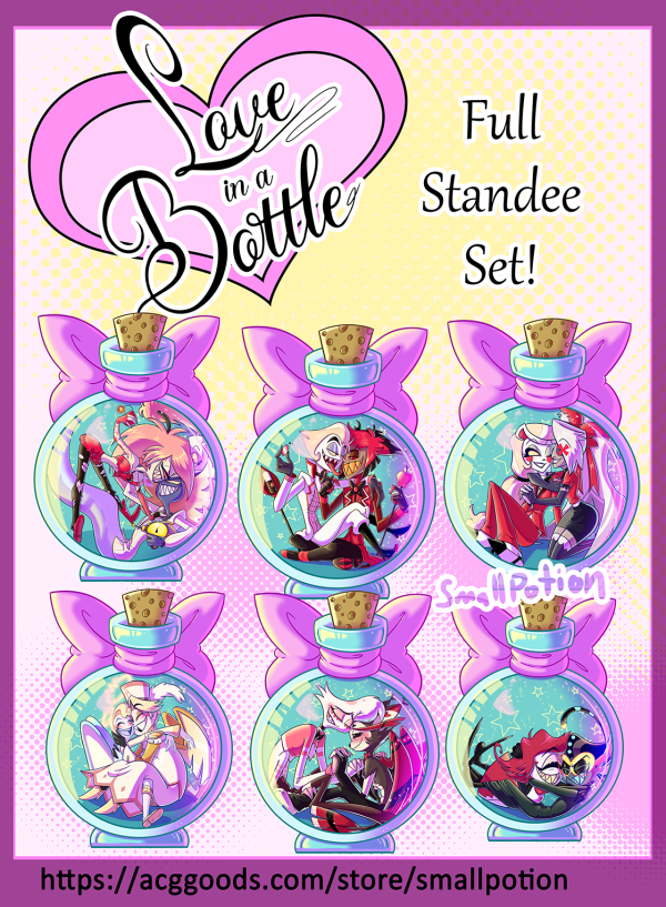 Love In A Bottle Standee Full Set