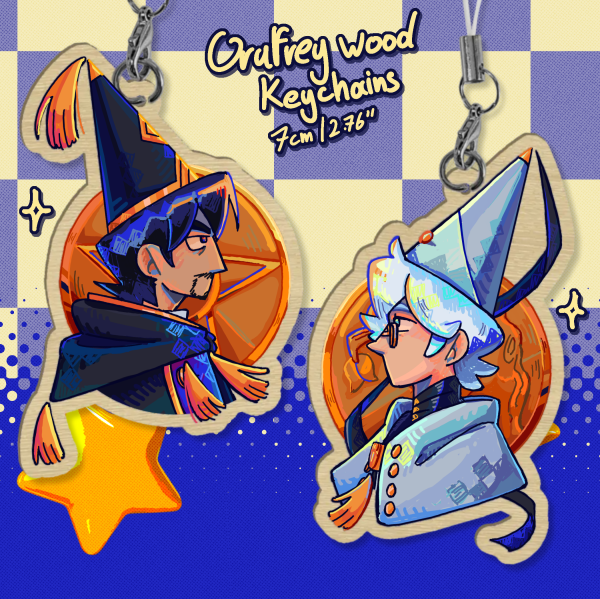 Orufrey wooden medallions set