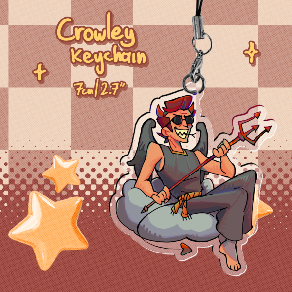 Crowley Cloud Keychain