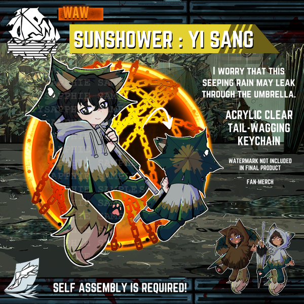 Sunshower Yi Sang | Tailwag Keychain