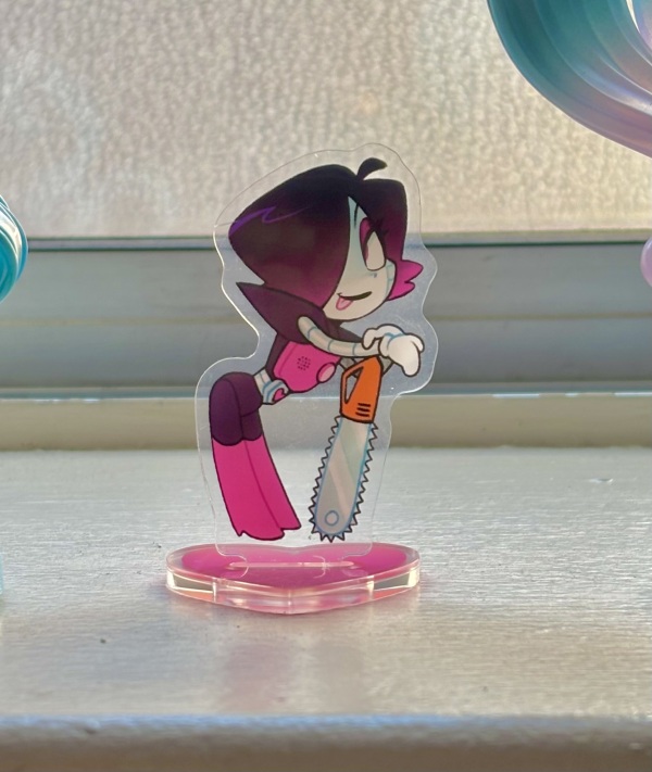 Chibi Mettaton Undertale Deltarune Acrylic Standee