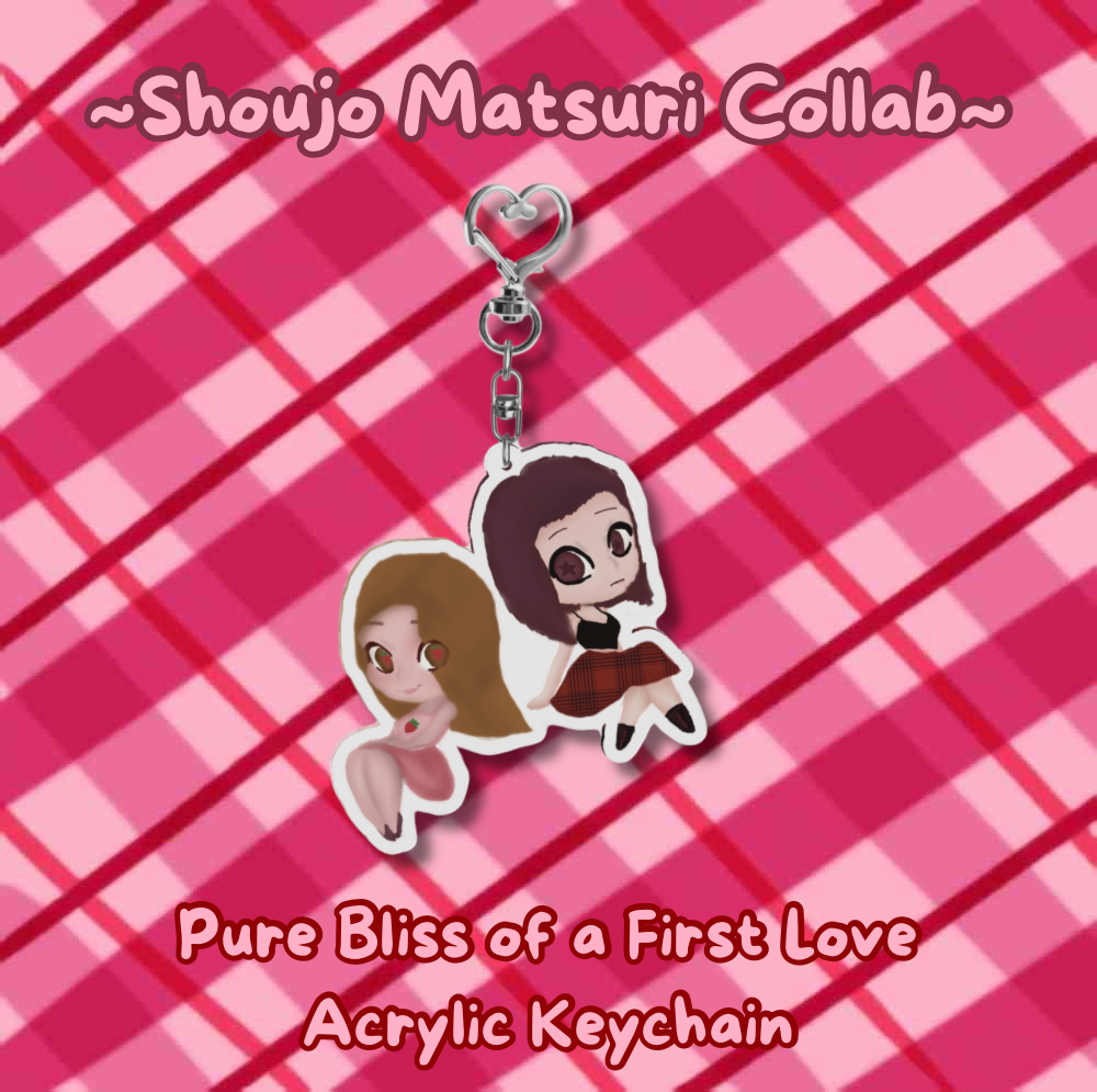 Pure Bliss of a First Love Acrylic Keychain