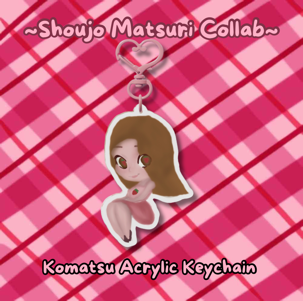 Komatsu Acrylic Keychain