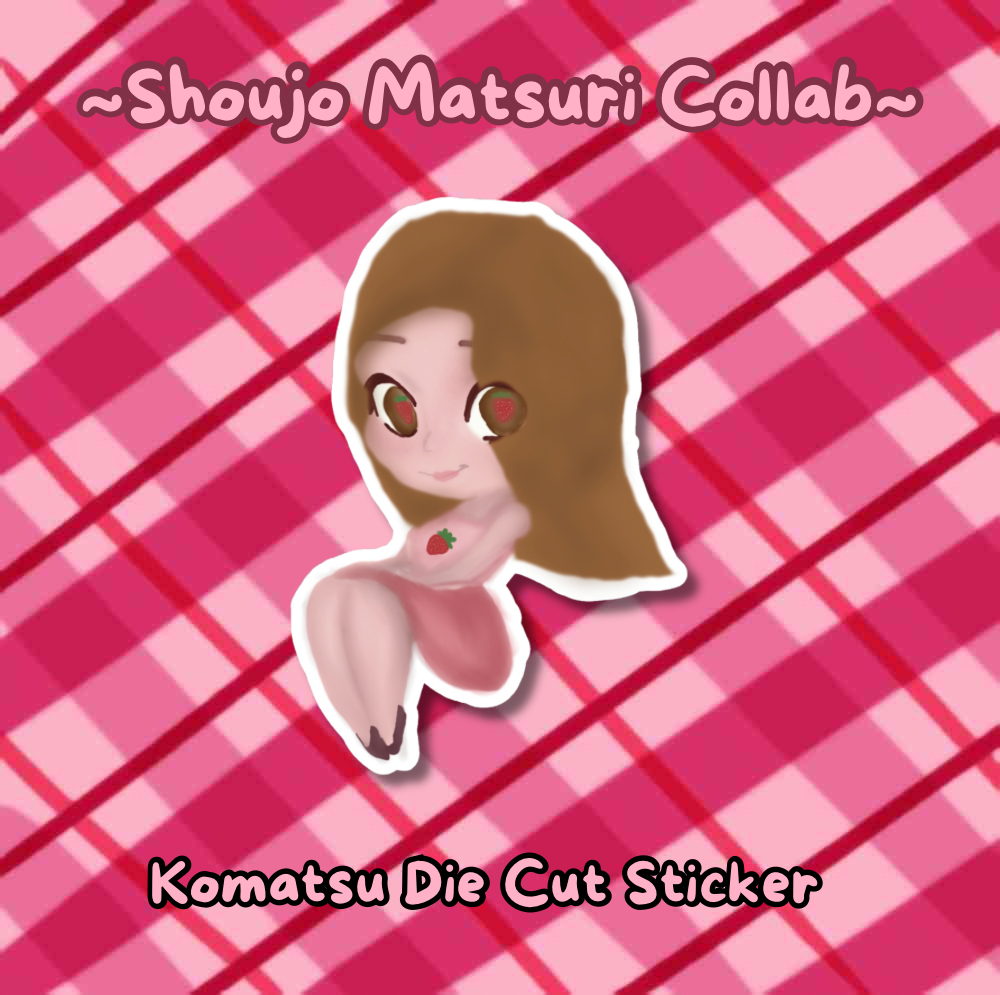Komatsu Die Cut Sticker