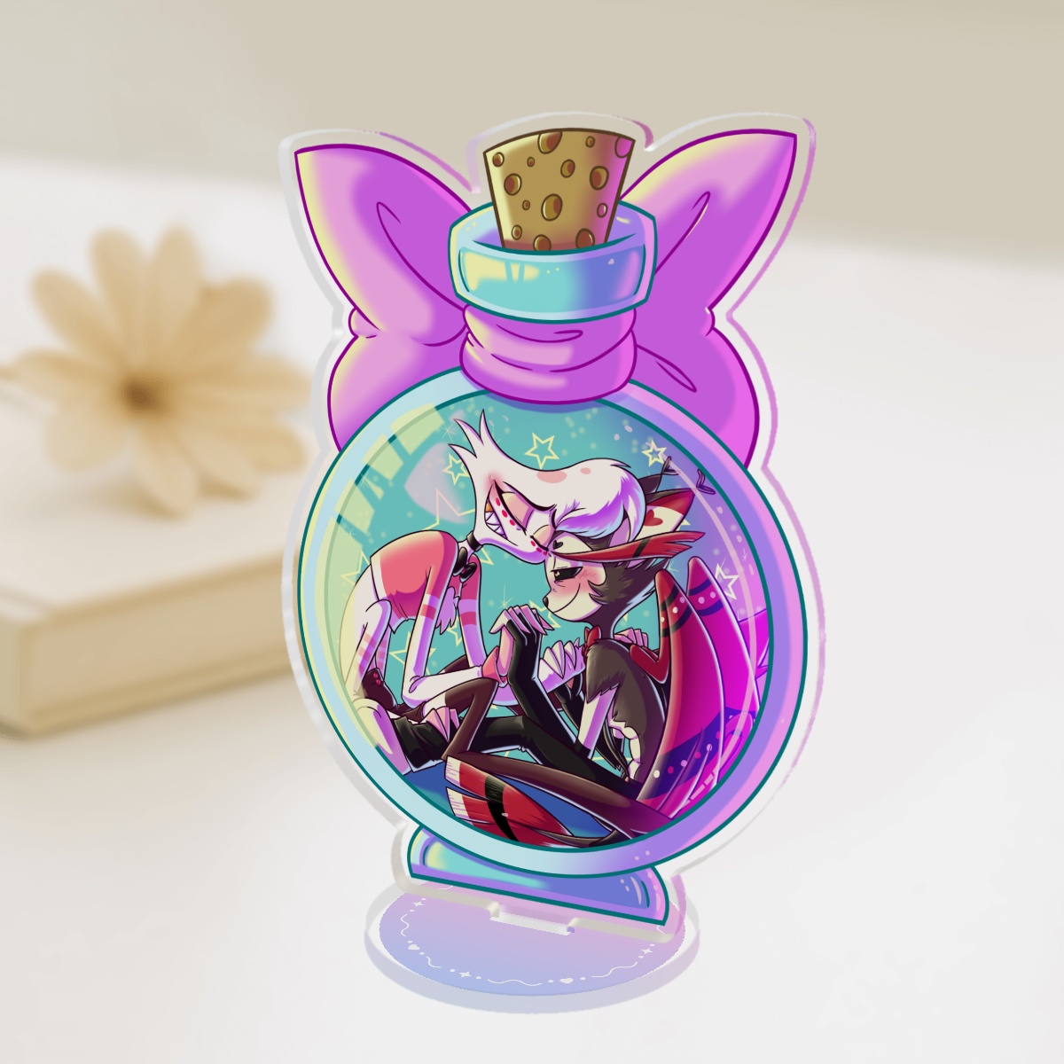 Love In A Bottle HuskerDust Standee