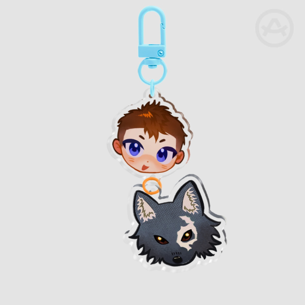 Atreus and Fenrir Keychain