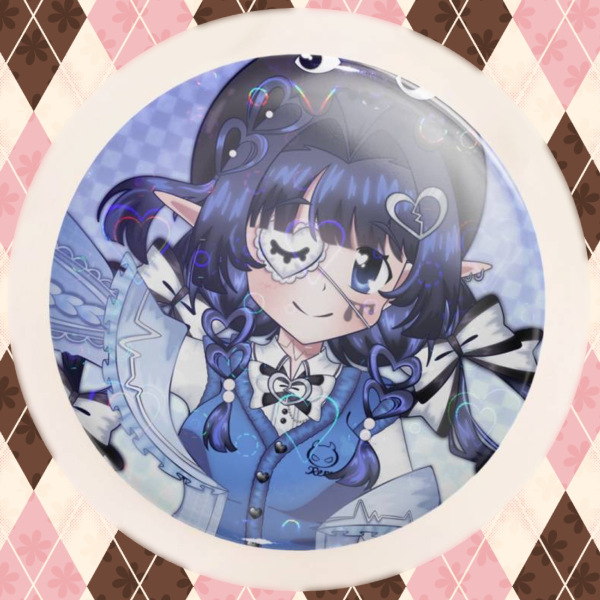 Menhera By Midnight Jumbo Badge