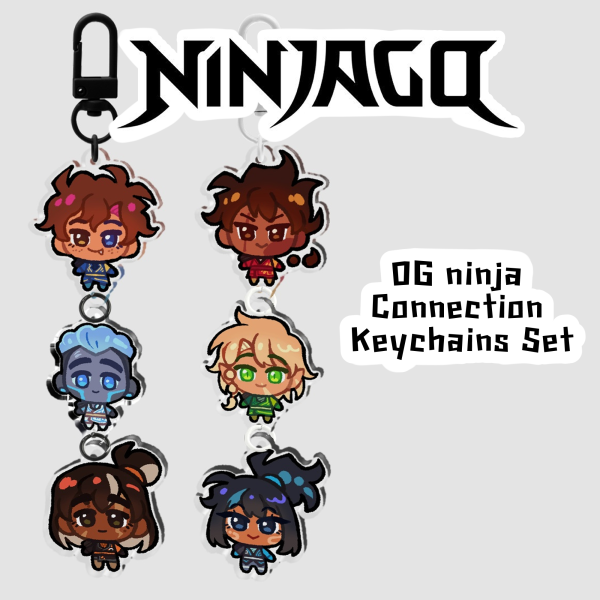 OG Ninjago | Connection Keychains