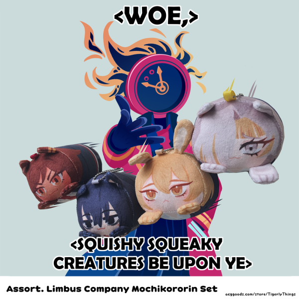 LCB Squeaky Squishy Mochikororin Set