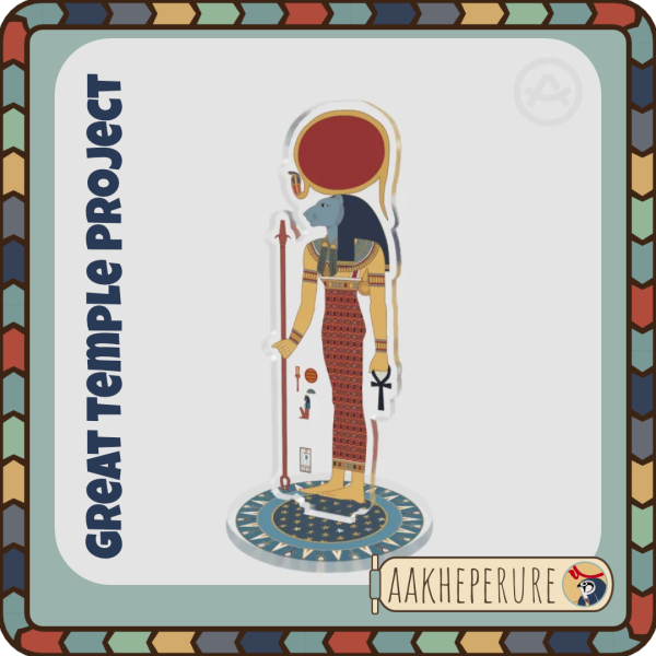 Sekhmet Clear Acrylic Standees