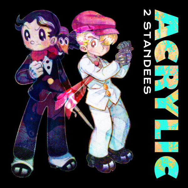 Acrylic Kenichi Shikishima & Rock Holmes Standee Set