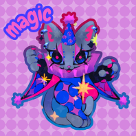 Magic the Illusionist Sticker