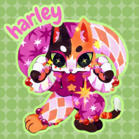Harley the Charmer Sticker