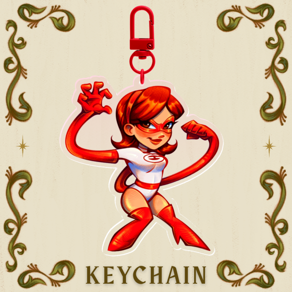 Elastigirl - Glory Days Keychain