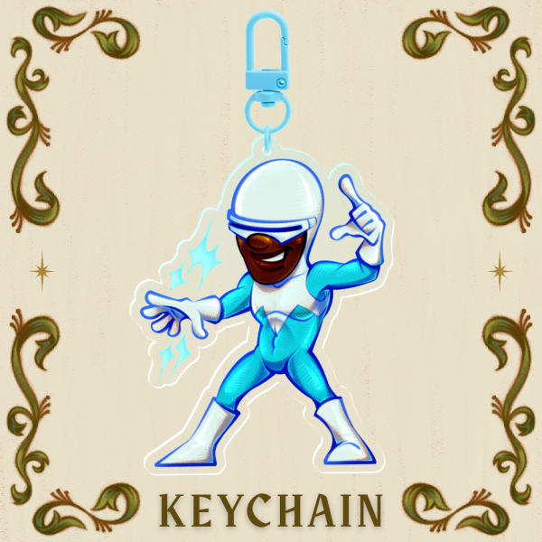 Frozone - Glory Days Keychain