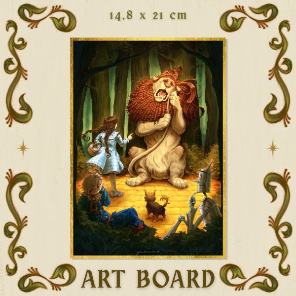 The Wizard of Oz - "You ought to be ashamed of yourself!" Art Board
