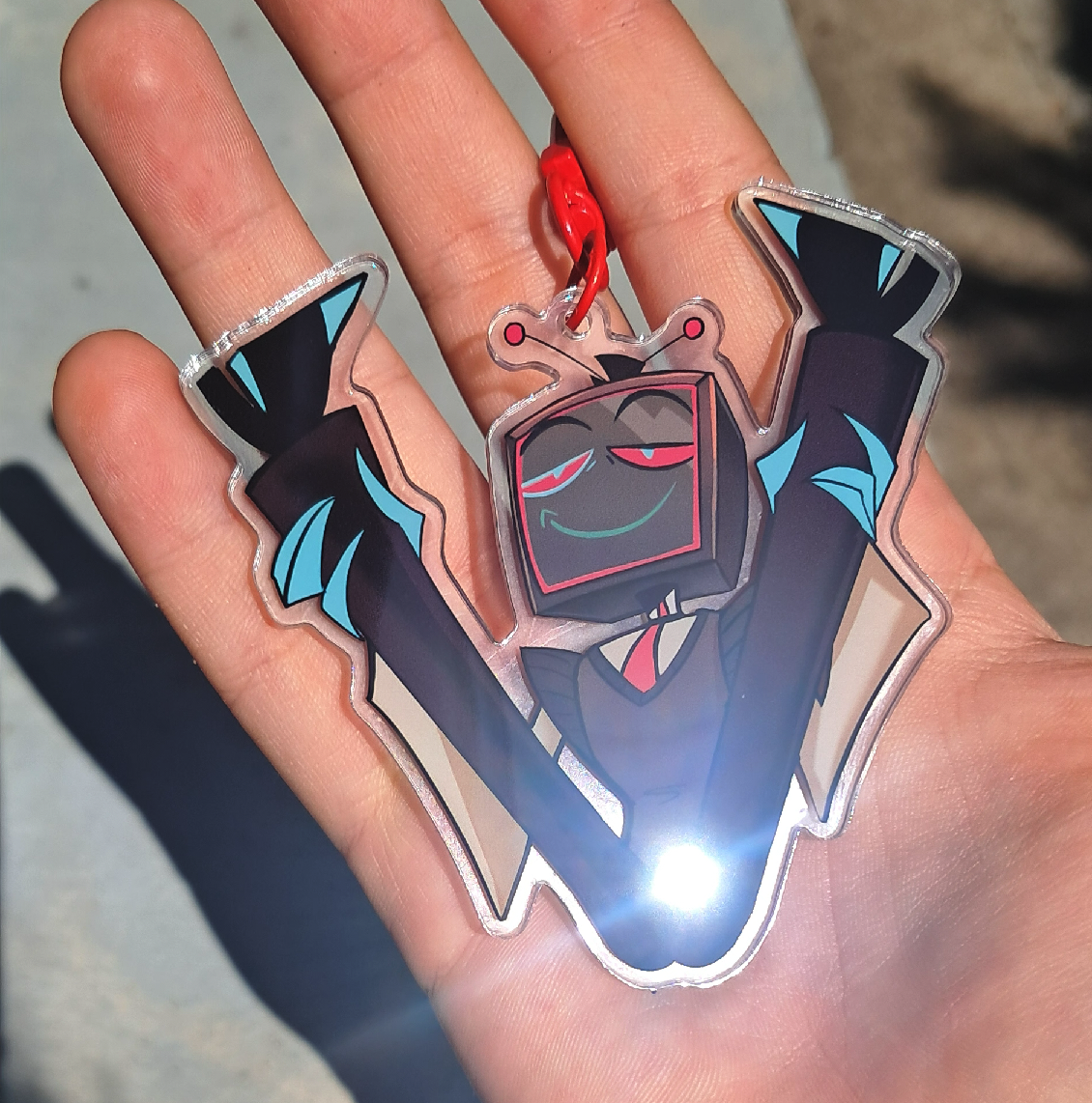 CRT Vox funny keychain || 8cm